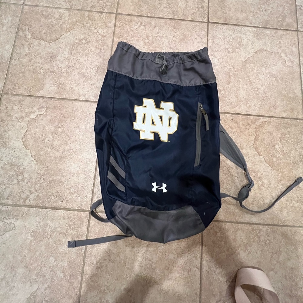 Notre Dame backpack. Cute and ready for use!